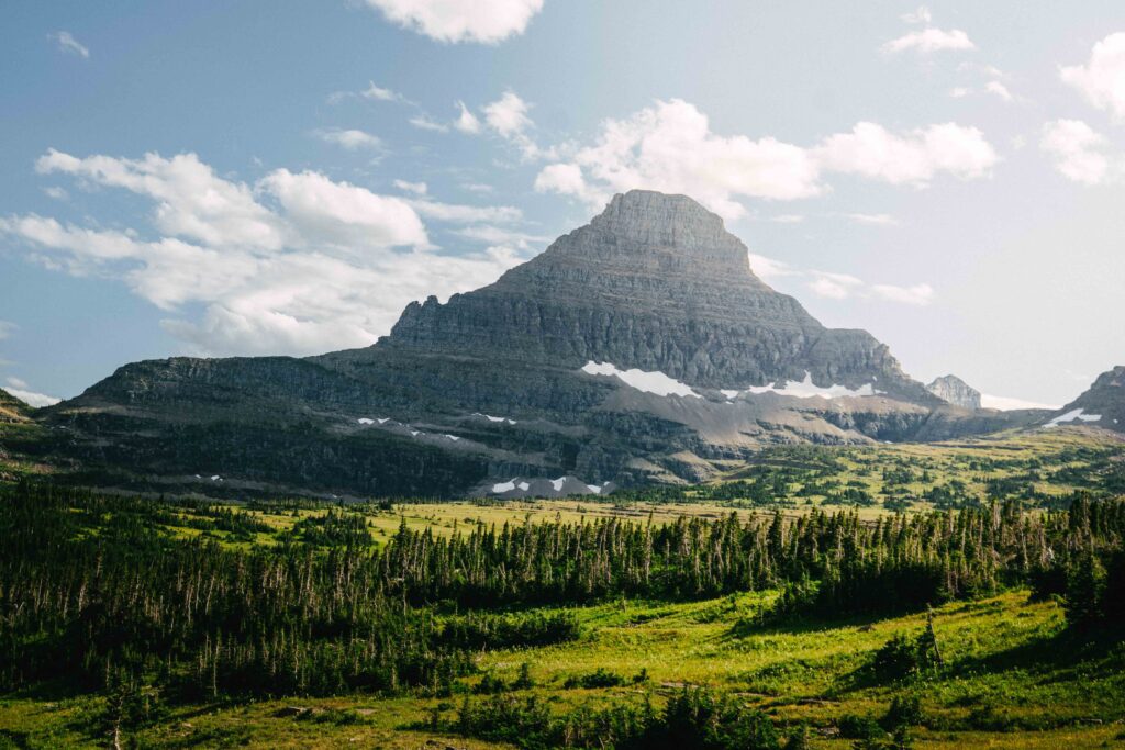 glacier national park going the sun road elopement location