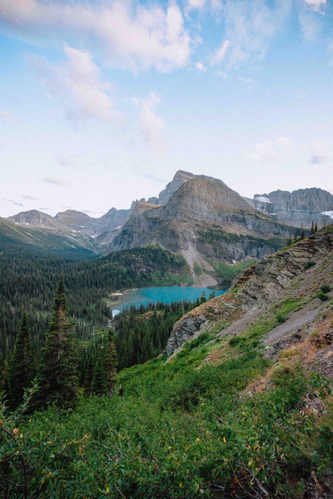 grinnell lake glacier national park elopement location